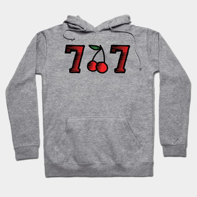 Lucky Sevens Hoodie by PsychicCat